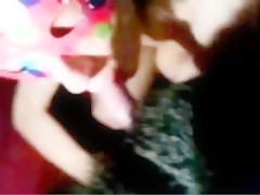 Jovencita cachonda con labrador