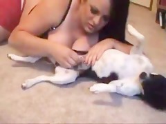 My dog and me